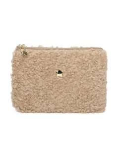 Pochette en bouclette avec détails étoiles Ines Delaure