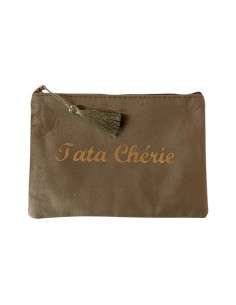 Pochette « Tata Chérie » - Pochette cadeau pour tata - Plusieurs coloris 2