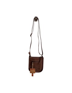 Pochette téléphone Mandoline femme Moka - Bandoulière réglable 2