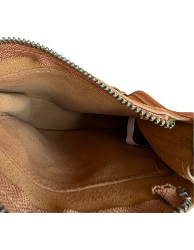 Pochette téléphone Mandoline femme Camel - Bandoulière réglable