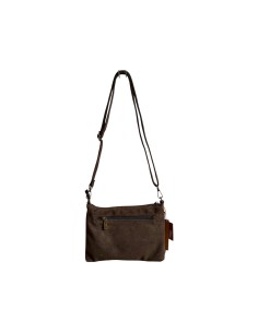 Pochette femme Mandoline à clous Kaki - Bandoulière réglable et amovible 2