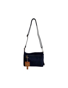 Pochette femme Mandoline à clous Marine - Bandoulière réglable et amovible 2