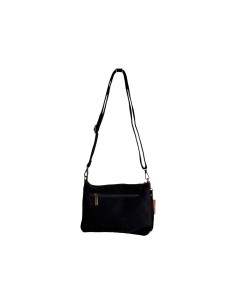 Pochette femme Mandoline à clous Noir - Bandoulière réglable et amovible 2