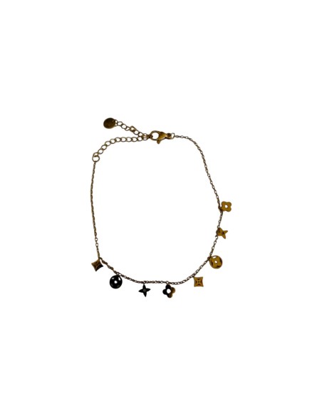 Bracelet pampilles en acier inoxydable ajustable