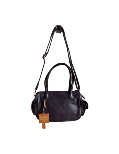 Sac femme Mandoline Multi poches Marine - Bandoulière réglable et amovible & Anses fixes 2