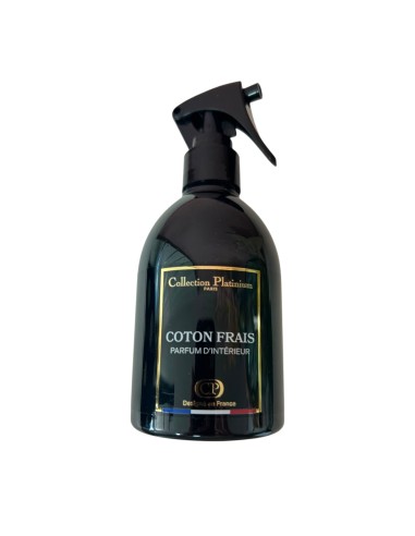 Parfum d’intérieur Coton Frais – Collection Platinium Paris – Spray 250 mL