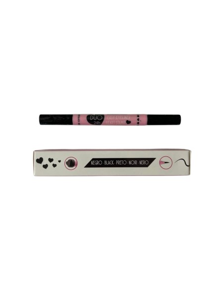 Duo Eye-Liner & Tampon Coeur noir - Leticia Well
