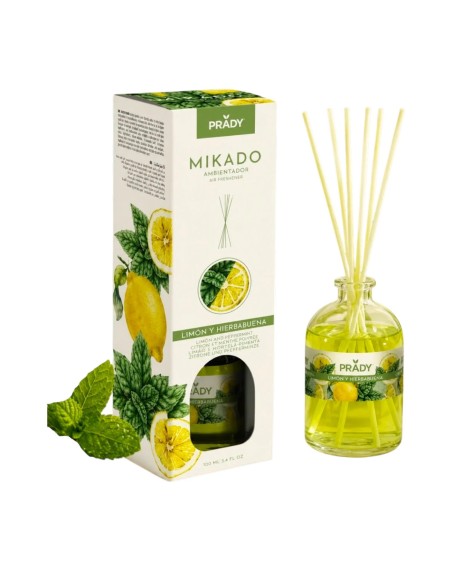 Mikado Prady Citron & Menthe - Une sensation fraîche et pétillante