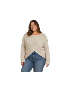 Cape femme en maille épaisse unie oversize - Coupe fluide & confortable - Taille unique grande taille (du 42/44 au 50/52)
