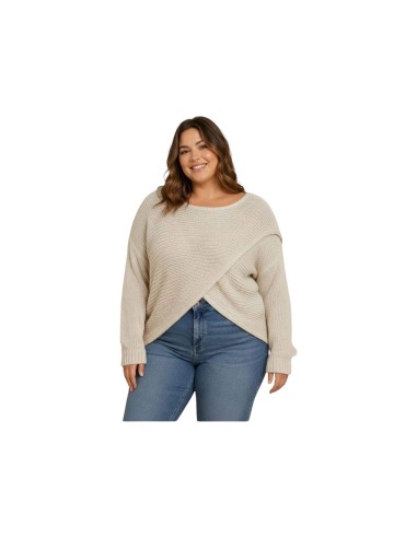 Cape femme en maille épaisse unie oversize - Coupe fluide & confortable - Taille unique grande taille (du 42/44 au 50/52)