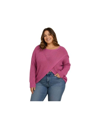 Cape femme en maille épaisse unie oversize - Coupe fluide & confortable - Taille unique grande taille (du 42/44 au 50/52)