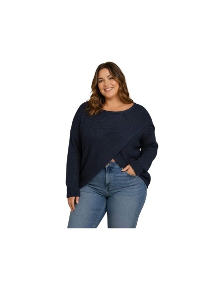 Cape femme en maille épaisse unie oversize - Coupe fluide & confortable - Taille unique grande taille (du 42/44 au 50/52)