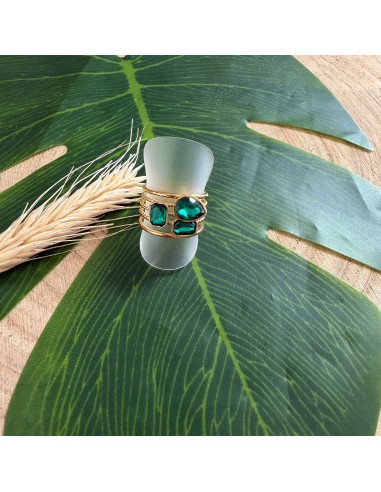 Bague trio en acier inoxydable réglable