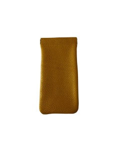 Étui à lunettes clic-clac en cuir fabrication Italienne - Design épuré 2
