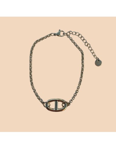 Bracelet grain de café en acier inoxydable - Réglable