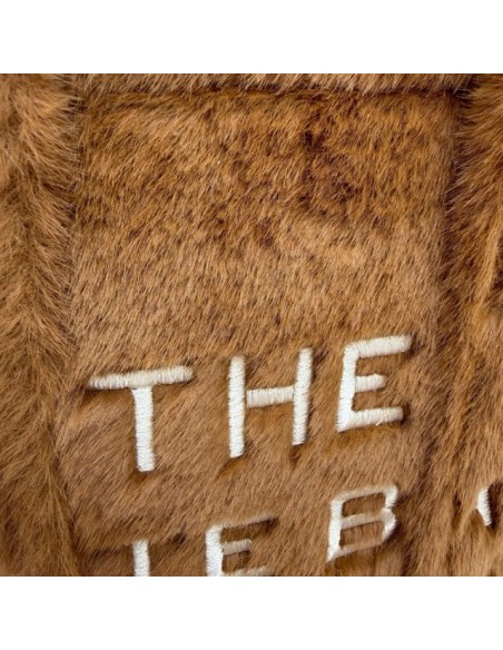 Sac cabas petit modèle en fausse fourrure « THE TOTE BAG »