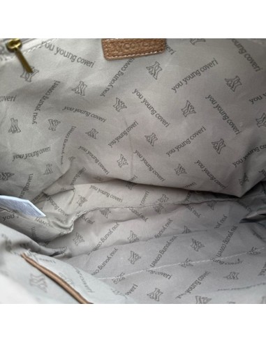 Sac cabas en suédine et finitions effet mouton You Young Coveri