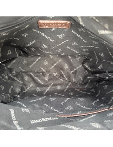 Sac cabas en suédine et finitions effet mouton You Young Coveri