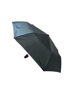 Parapluie pliant noir, double automatique, ouverture et fermeture - Avec housse et poignée courbée 2