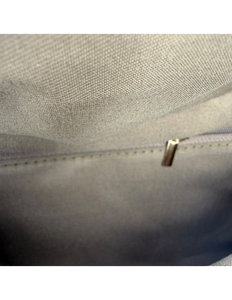 Sac banane matelassé effet doudoune et sangle géométrique