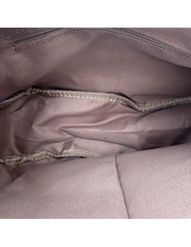 Sac demi-lune en velours côtelé et sangle tissée